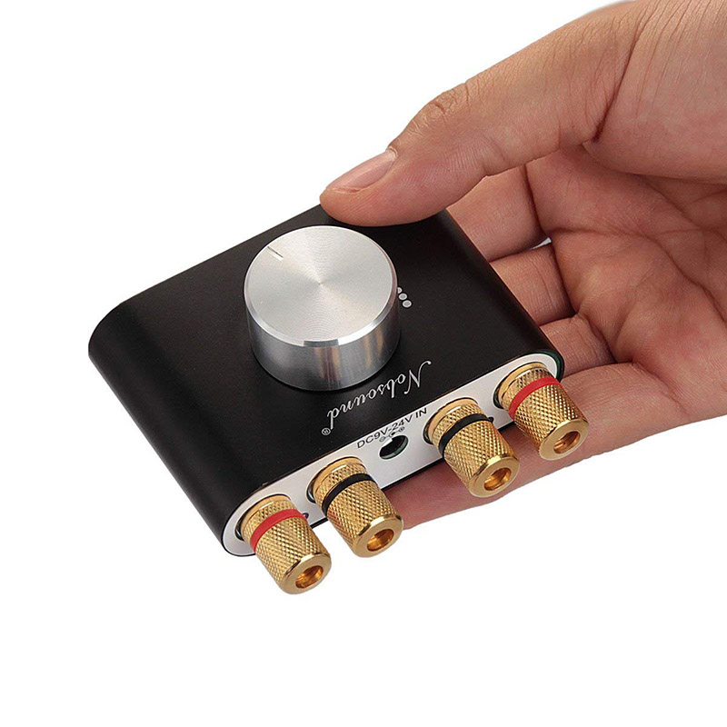 Nobsound Mini Amplificateur de puissance Bluetooth Stereo Hi-Fi Digital Amp 2.0 Channel 50W×2