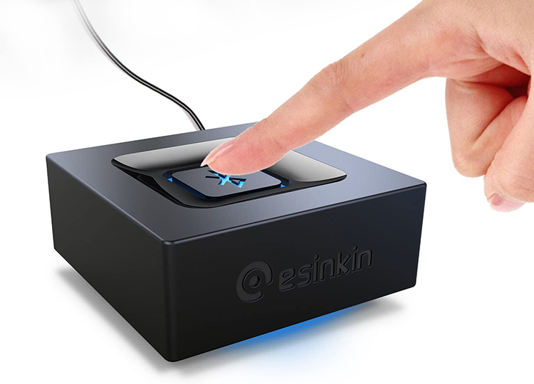 Test sur le Esinkin Adapteur Audio Bluetooth pour la Diffusion de Musique vers la Système Audio