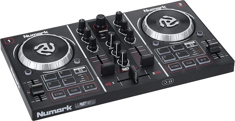 test - Numark Party Mix - Contrôleur DJ 2 Voies Plug-And-Play