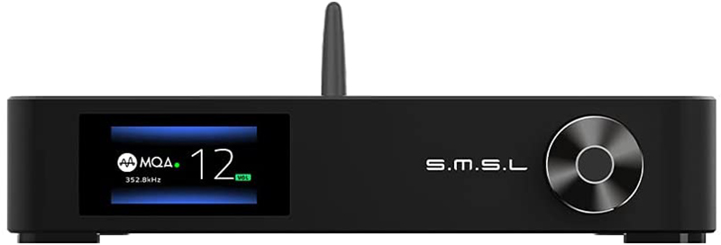 Test - S.M.S.L M400 DAC Audio MQA, décodeur Haute résolution équilibré à Puce AK4499, APTX-HD Bluetooth 5.0, Prise en Charge du décodage MQA DSD512 32Bit