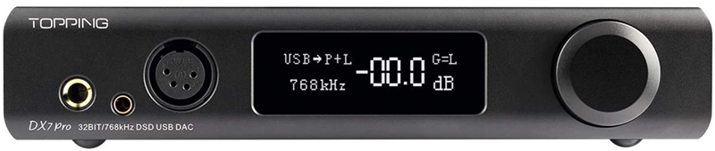 test - Topping DX7 Pro ES9038Pro DAC Bluetooth 5.0 32Bits