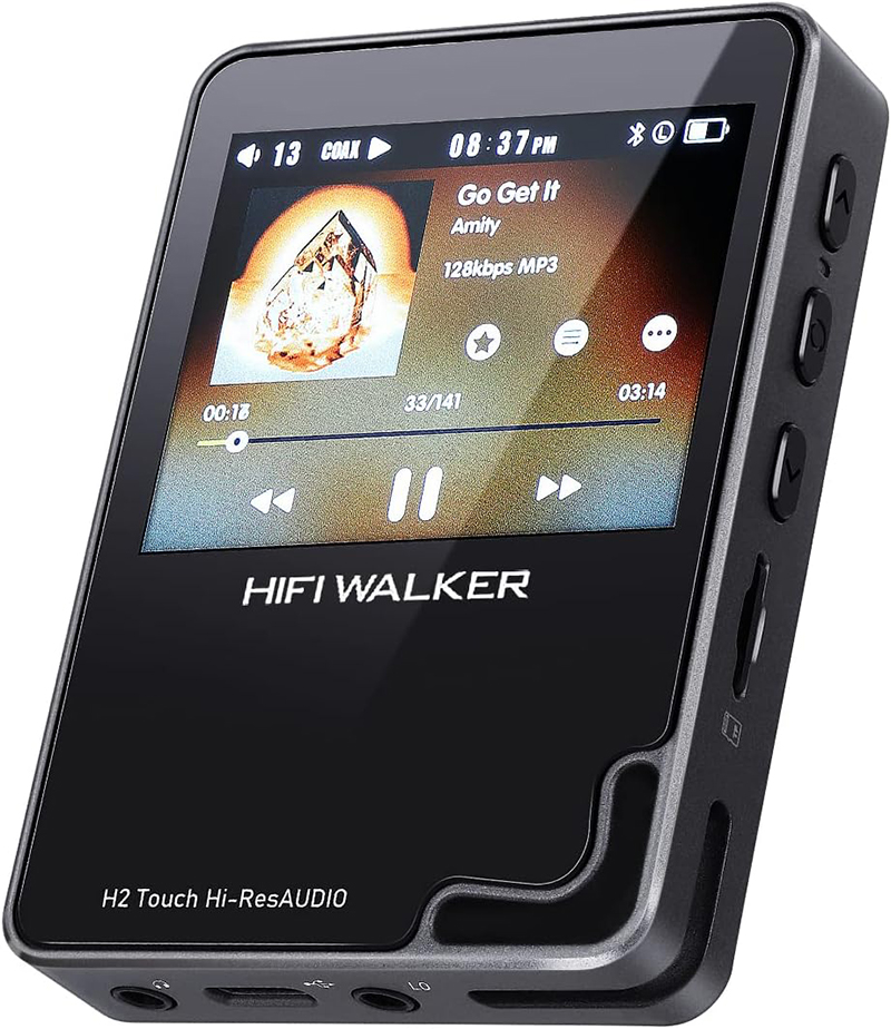 Lecteur MP3 Bluetooth baladeur audiophile H2 Touch HIFI WALKER
