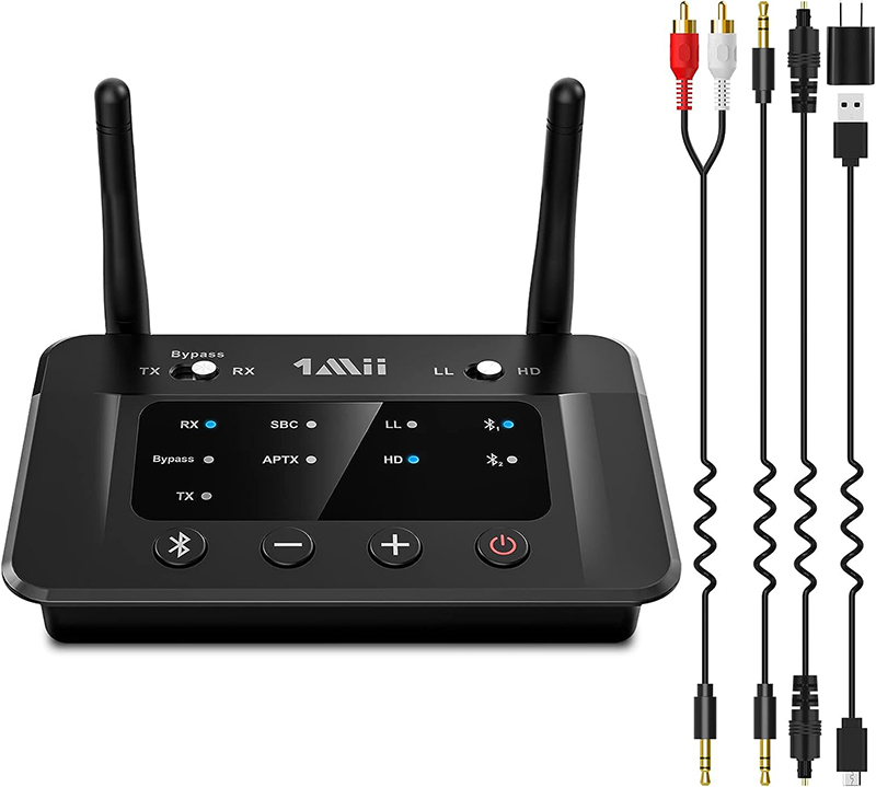 Transmetteur Récepteur Émetteur Bluetooth 5.0 AptX HD 1Mii B03