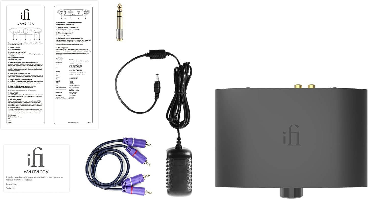 détails Test DAC iFi Audio Zen Can Amplificateur de casque haute-fidélité