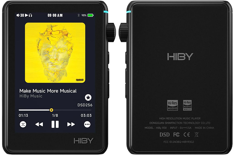 Lecteur de musique Hi-Res DAC Dual ES9219C, Baladeur Pro