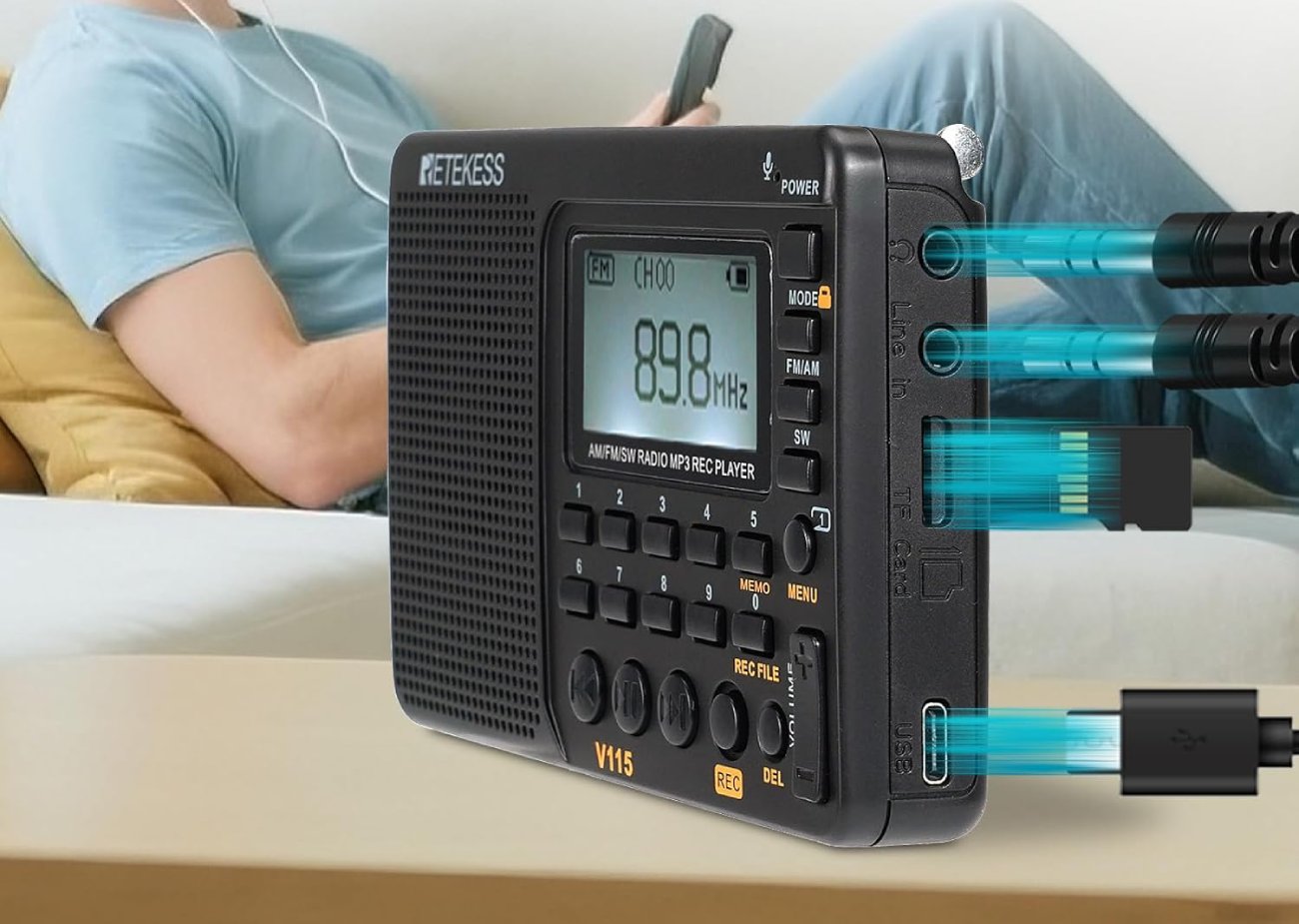 MON Test Complet de la Radio Retekess V115 Radio Portable - Avantages et Inconvénients