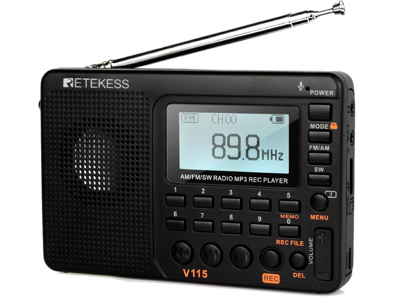 MON Test Complet de la Radio Retekess V115 Radio Portable - Présentation de la Radio Retekess V115