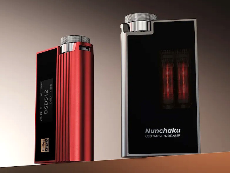 Nunchaku d'iBasso - un DAC dongle doté de tubes