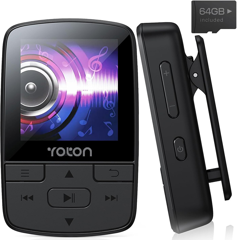 Avant Test YOTON Lecteur MP3 Bluetooth 5.2 64Go avec Clip le lecteur MP3 ultra-léger qui redéfinit la mobilité musicale