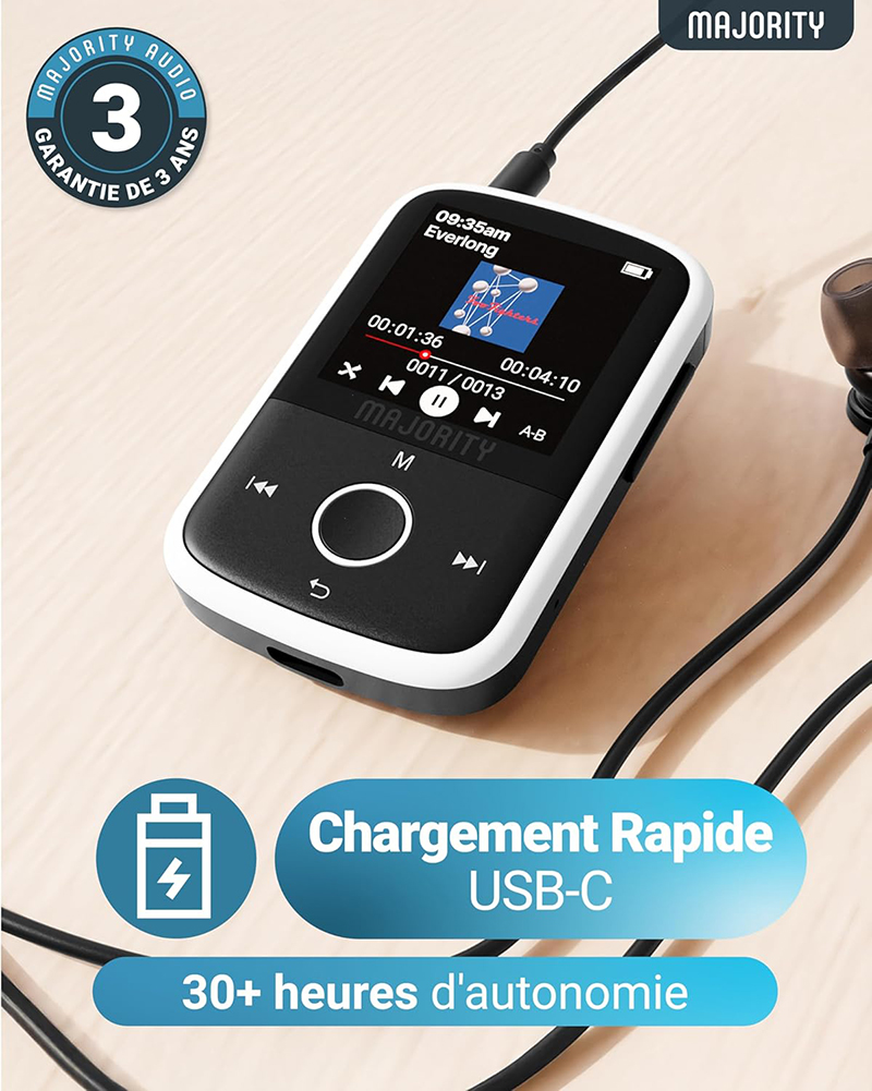 Detail - Majority MP3 Clip Sport Le Compagnon Parfait des Sportifs !
