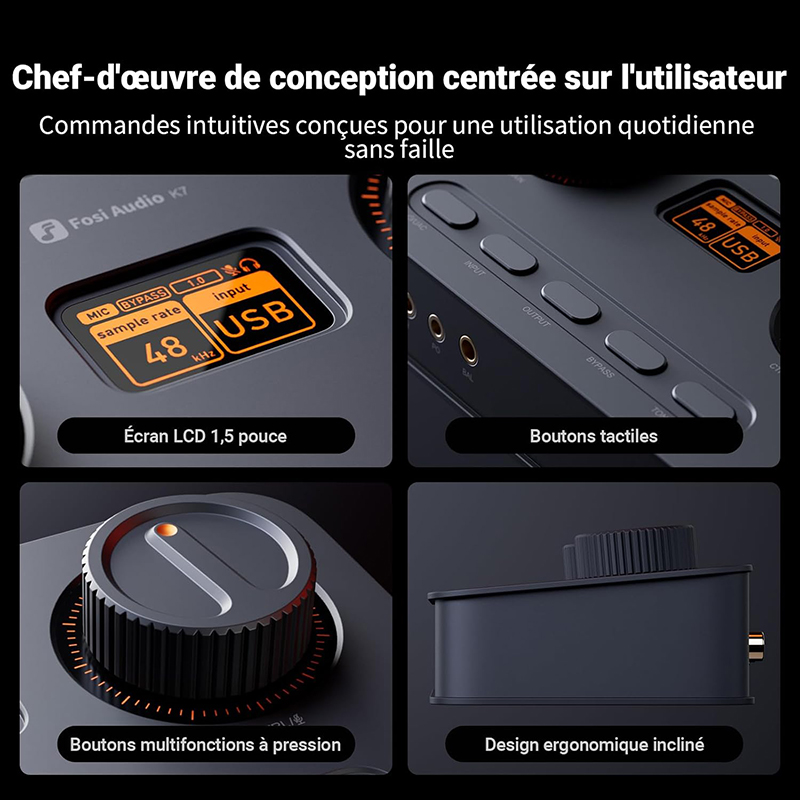 Details Test Fosi Audio K7 Le DAC Gaming Qui Révolutionne Mon Setup !