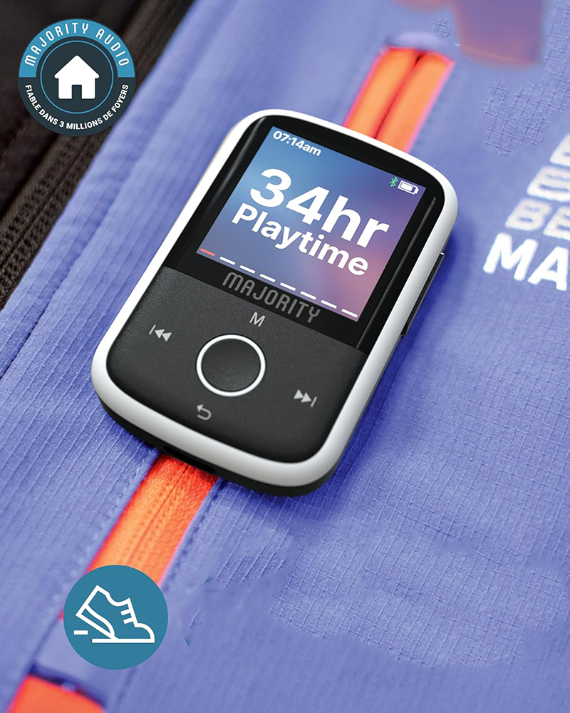 Details Majority MP3 Clip Sport Le Compagnon Parfait des Sportifs !