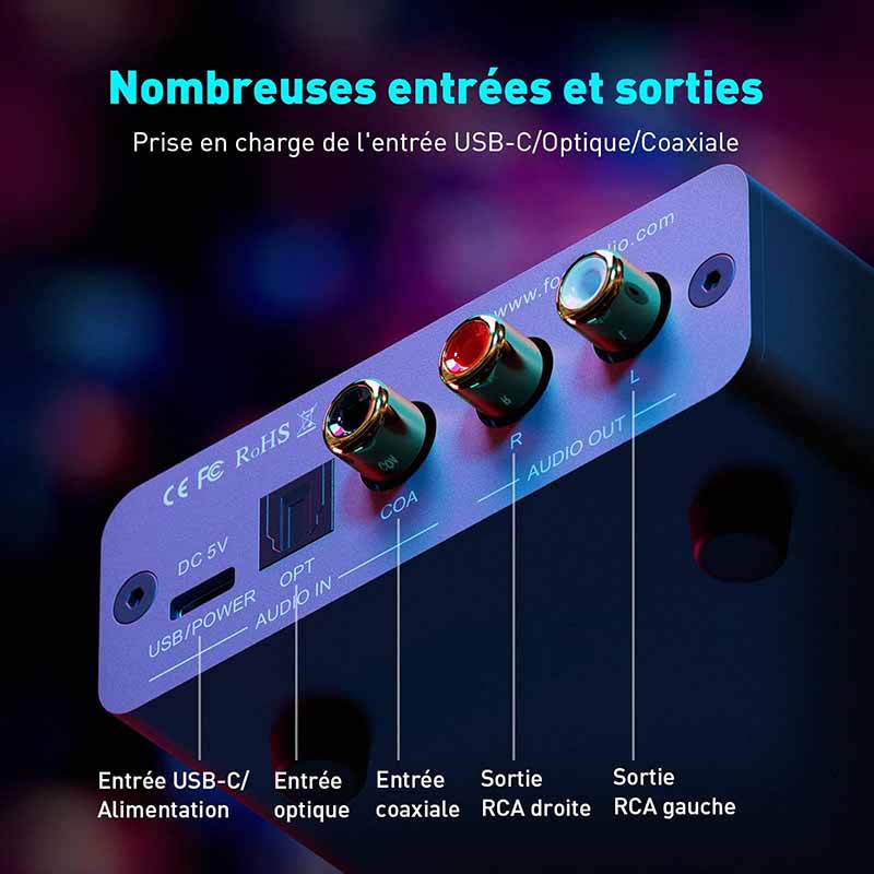 Details - Test Complet Fosi Audio K5 Pro Le DAC Gaming qui Surprend les Audiophiles