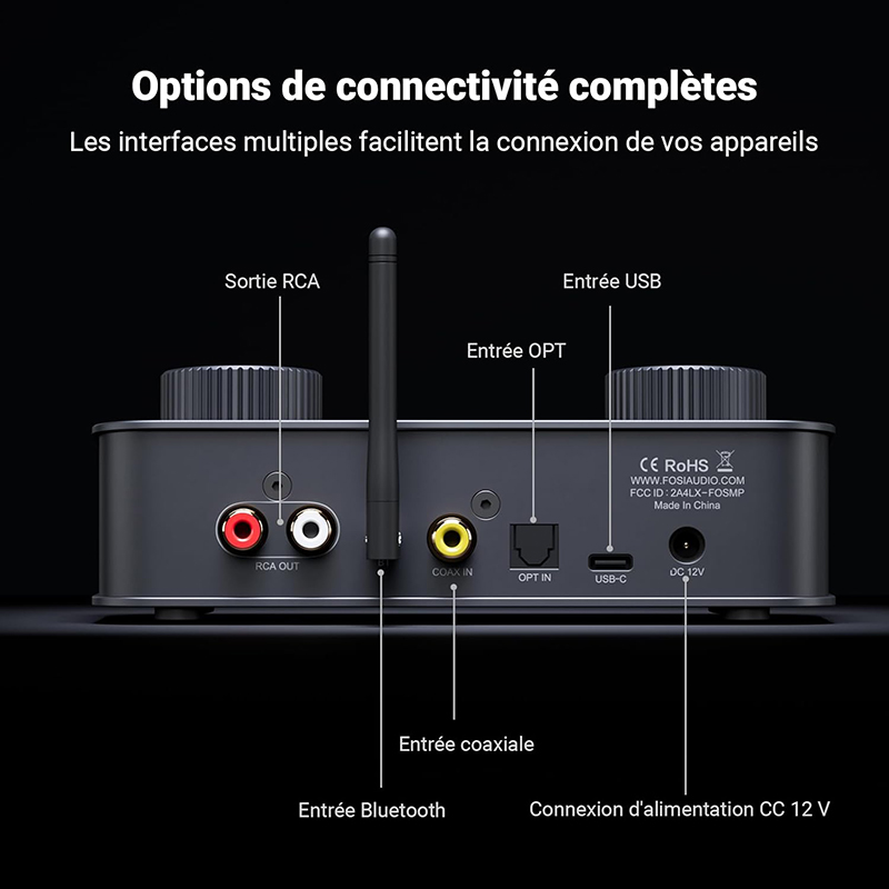 Details - Test Fosi Audio K7 Le DAC Gaming Qui Révolutionne Mon Setup !