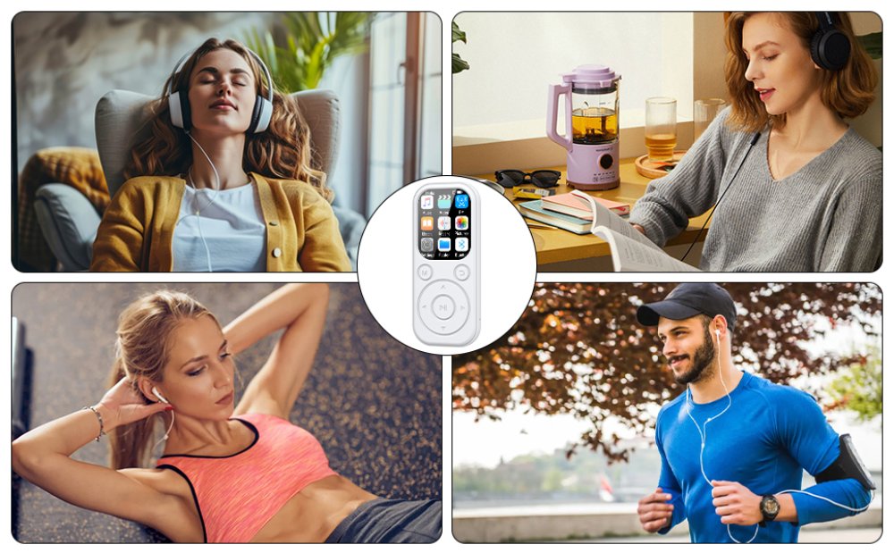 Test Complet du Lecteur MP3 128Go Bluetooth 5.3 RWSRW - Interface et Design Ergonomie Réussie