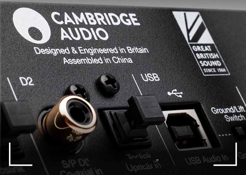 Vue Arrière Test - Complet Cambridge Audio DacMagic 200M L'Excellence Britannique Accessible
