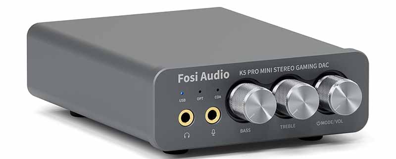 Vue générale Test Complet Fosi Audio K5 Pro Le DAC Gaming qui Surprend les Audiophiles