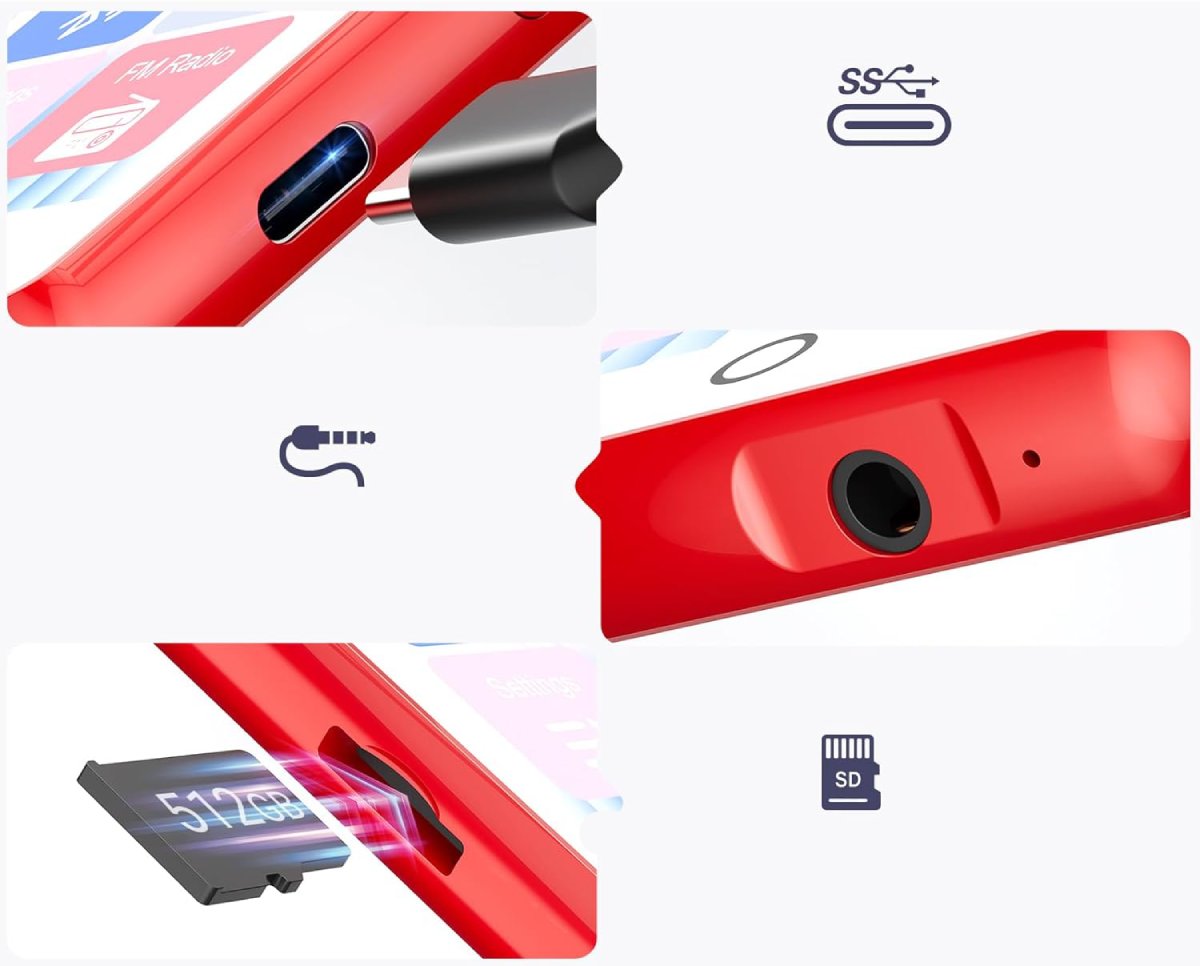 Avis sur le Lecteur MP3 128 Go MECHEN - Comparatif avec la Concurrence