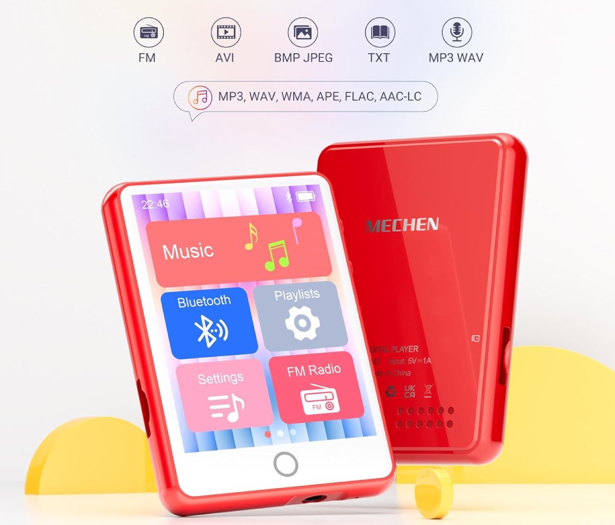 Avis sur le Lecteur MP3 128 Go MECHEN - Performance Audio Qualité HiFi Confirmée