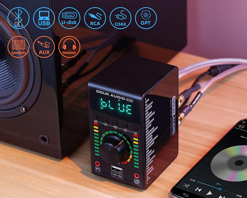 Details Test Douk Audio M100 Mini Le Concentré de Technologie Audio qui Défie sa Taille