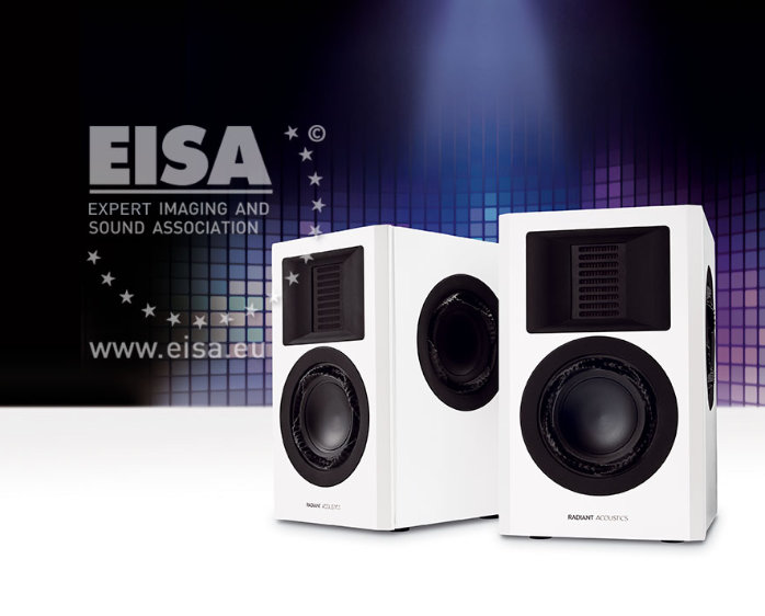 Les enceintes de bibliothèque EISA 2025-2026 - Radiant Acoustics Clarity 4.2