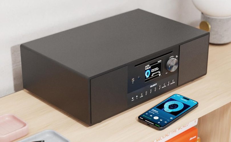 MON Test COMPLET Majority Quadriga Radio DAB+ Internet avec Lecteur CD
