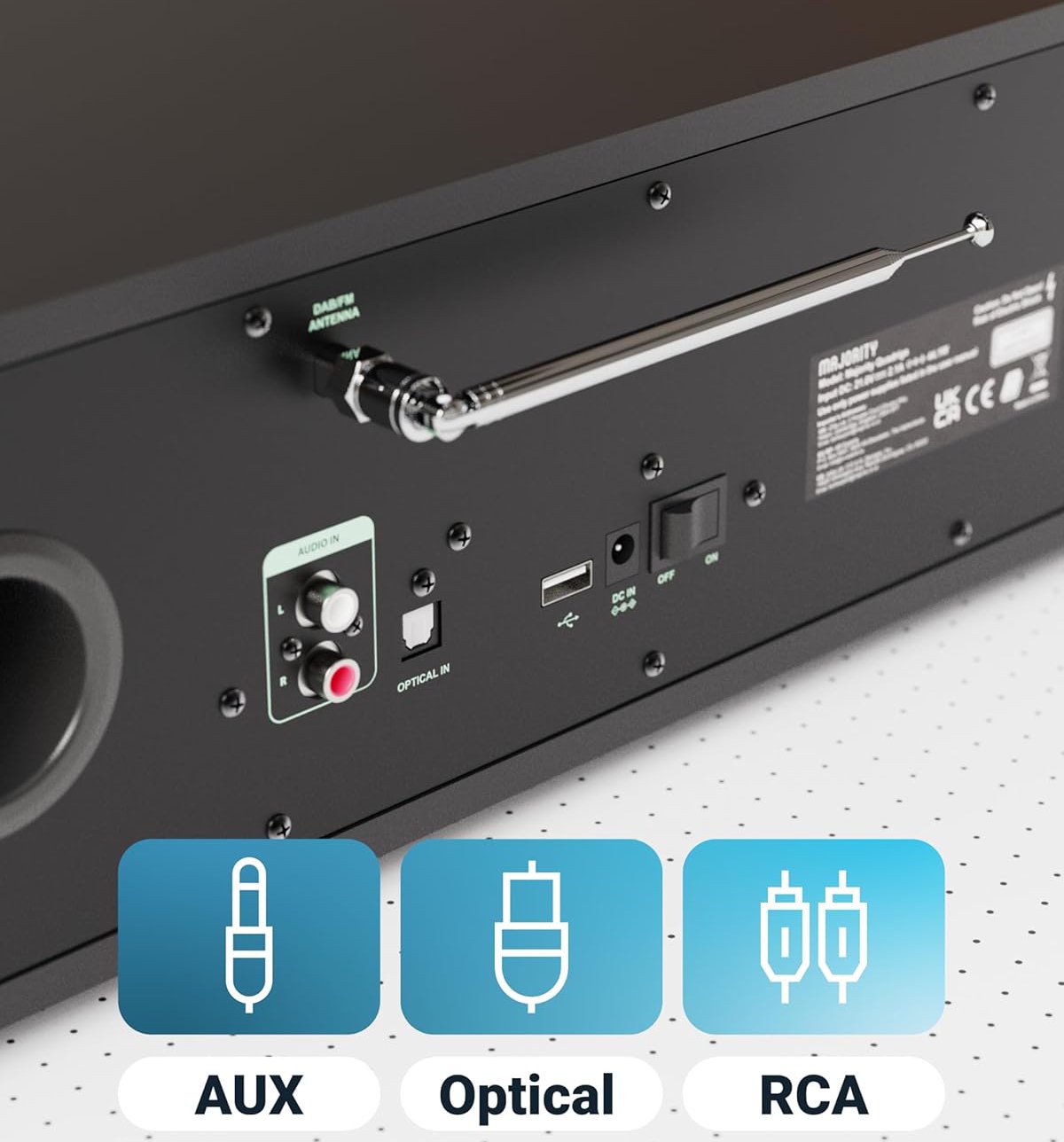MON Test COMPLET Majority Quadriga Radio DAB+ Internet avec Lecteur CD - Utilisation quotidienne
