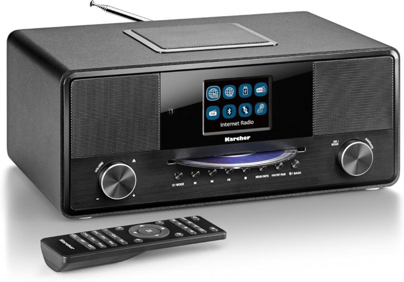 MON Test COMPLET de la Radio Karcher DAB 9000CDi Radio Internet avec Lecteur CD