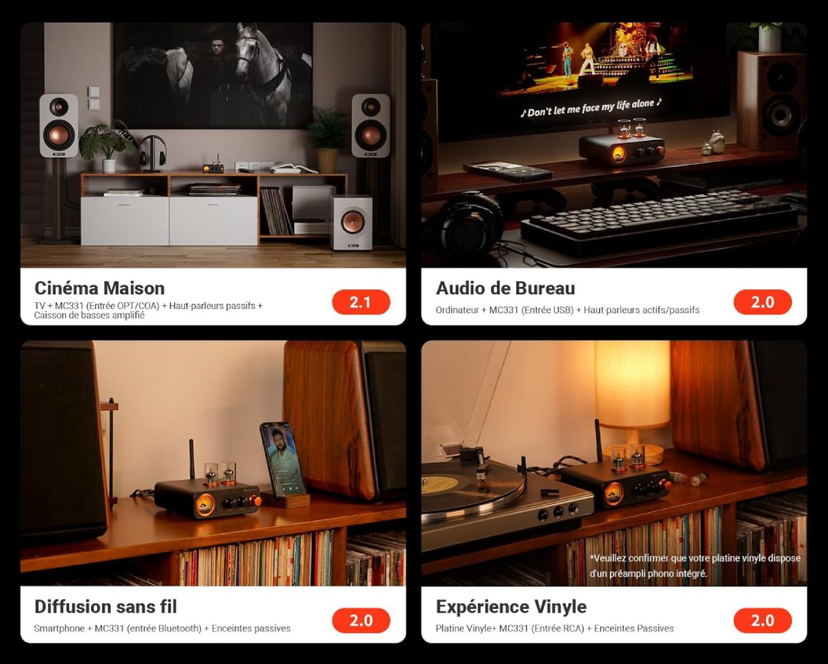 MON Test COMPLET du DAC Fosi Audio MC331 - Utilisations types