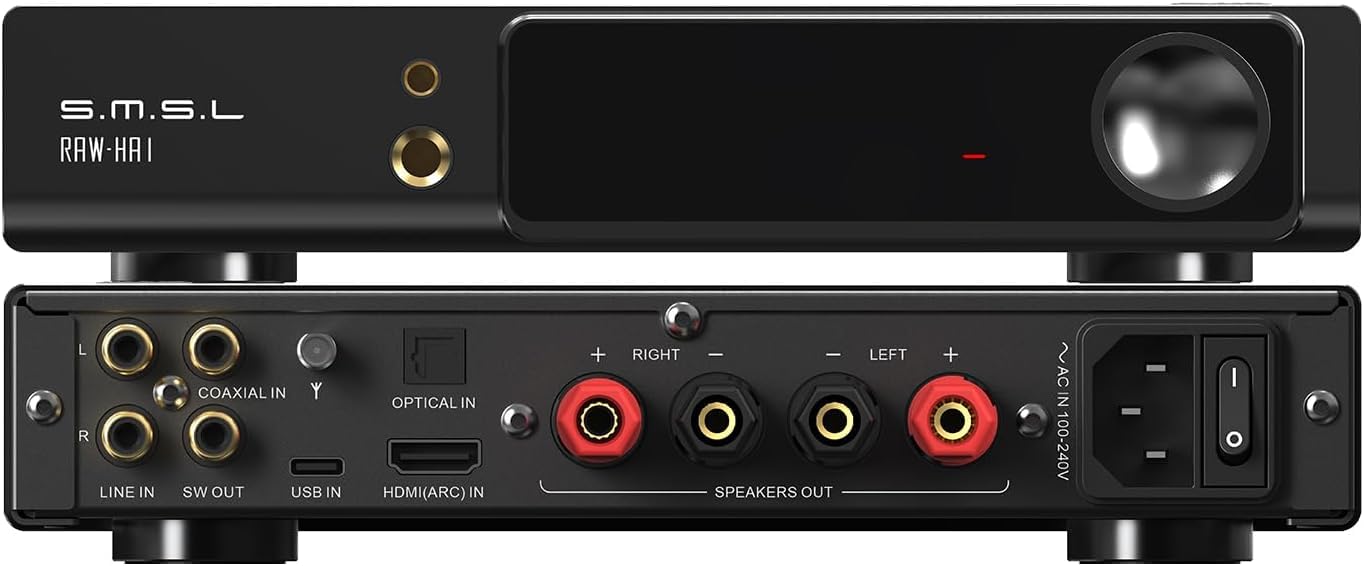 MON Test complet de l'amplificateur SMSL RAW-HA1 - Performances audio Excellence technique confirmée
