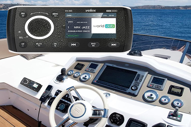 Test de la Radio Velex Stéréo Marine - Lecteur Audio Vidéo DAB+FMAM avec Bluetooth L'Autoradio Marine de Référence