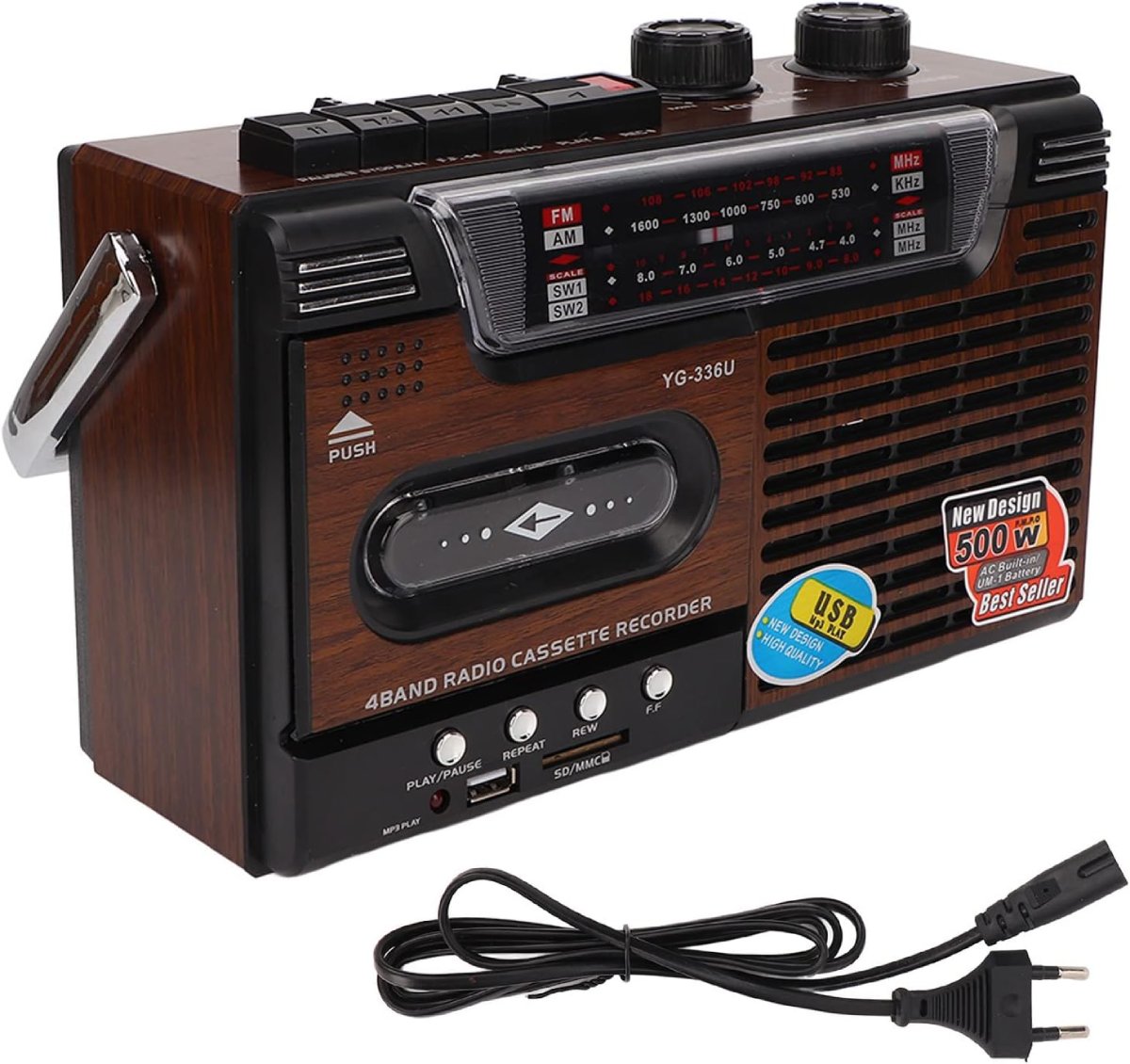 Test du Lecteur de Cassettes Boombox Rétro