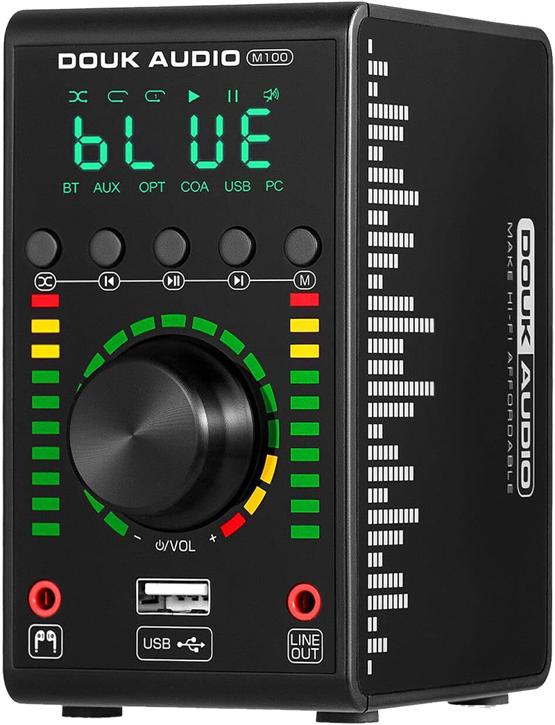 Vue de face Test Douk Audio M100 Mini Le Concentré de Technologie Audio qui Défie sa Taille