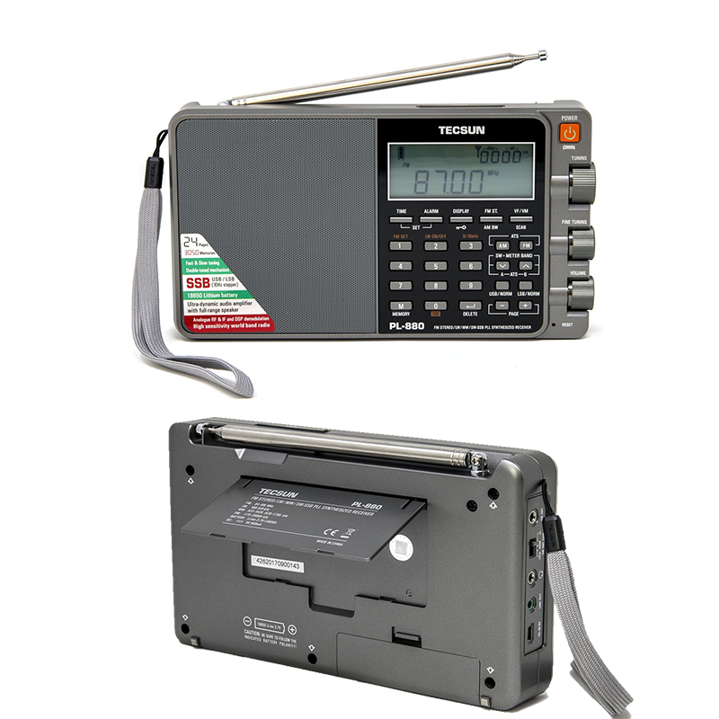 Avant Radio Portable Tecsun PL-880 Test Complet et Avis Détaillé !
