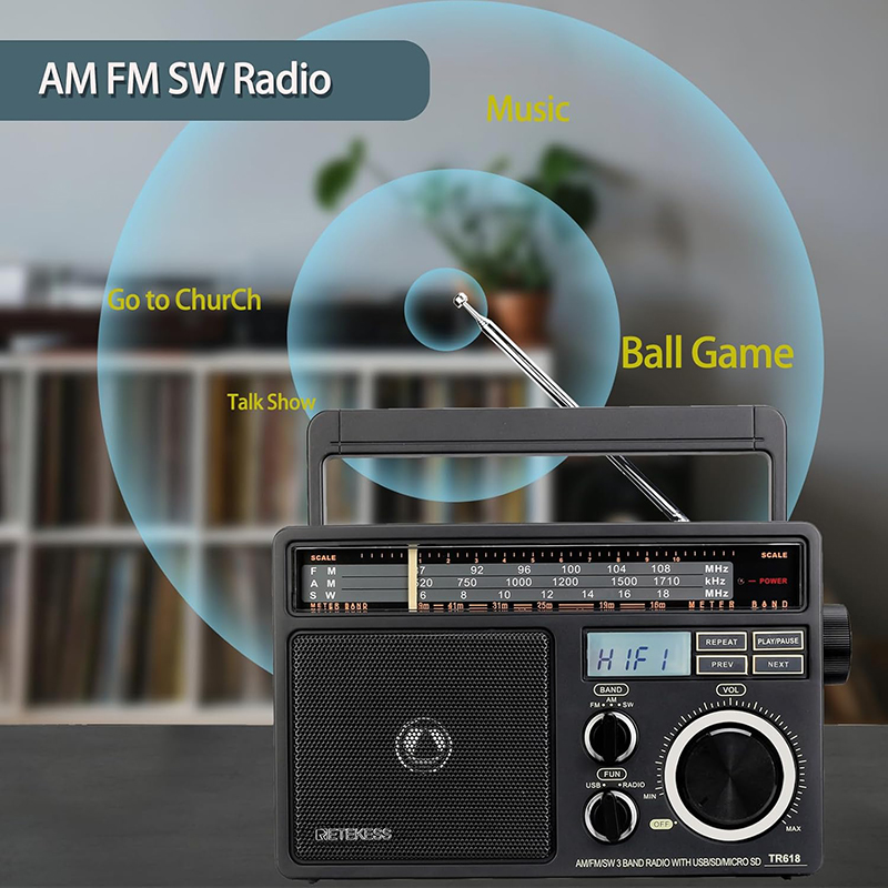Avant - Test Complet Retekess TR618 Radio Portable FM AM SW - Mon Avis !