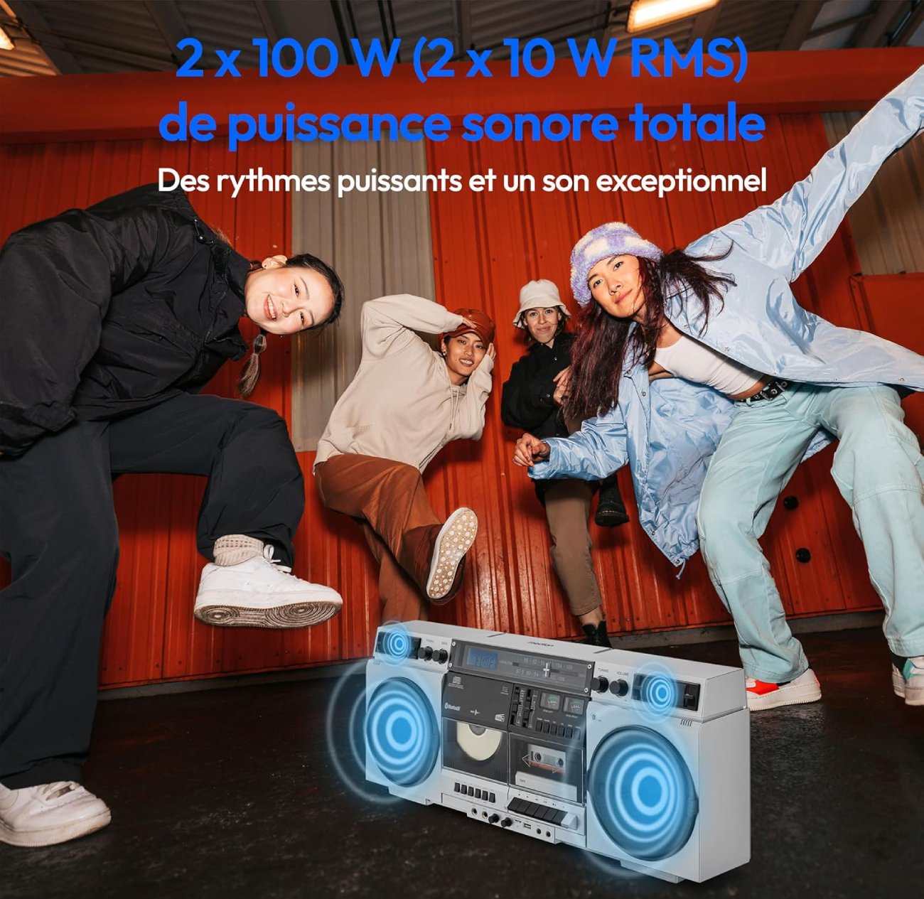 Avis MEDION P66538 Le Ghettoblaster Rétro - Performance Audio et Qualité Sonore