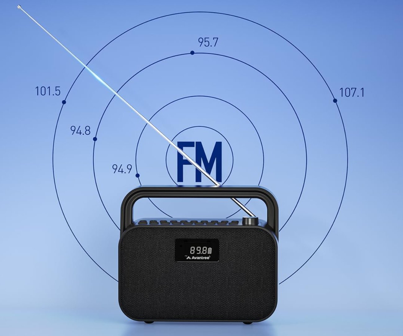 Avis sur la Radio Portable FM Avantree PowerByte