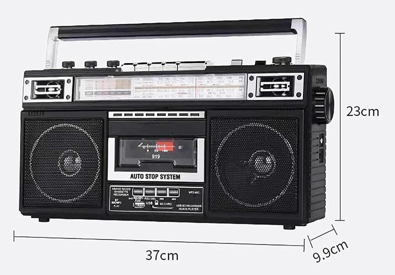 Avis sur le Lecteur de Cassettes Radio Rétro GBHJJ