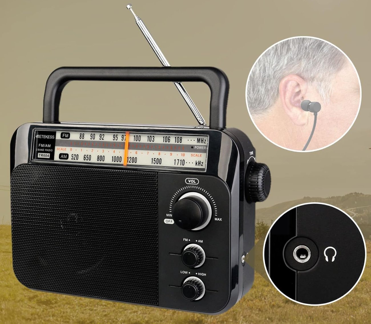 Guide d'Achat Radio FM Portable Retekess TR604