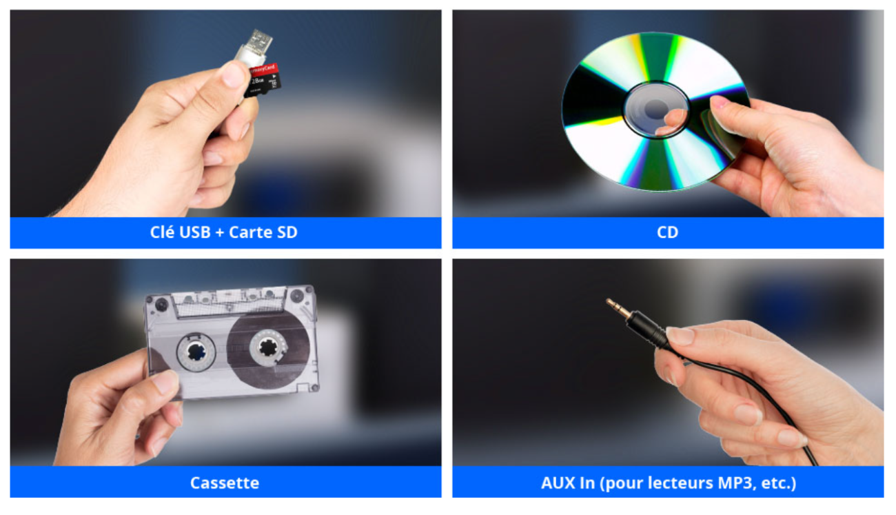 Guide d'Achat et Utilisation du Radio Cassette CD MEDION P66538 Ghettoblaster Rétro