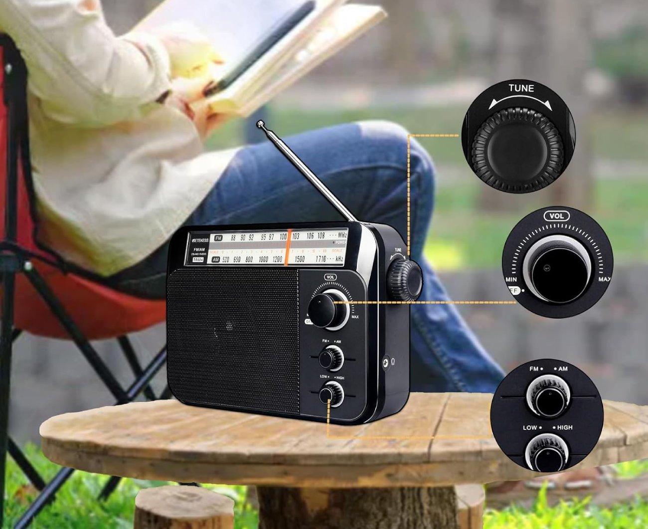 MON Avis sur la Radio FM Portable Retekess TR604