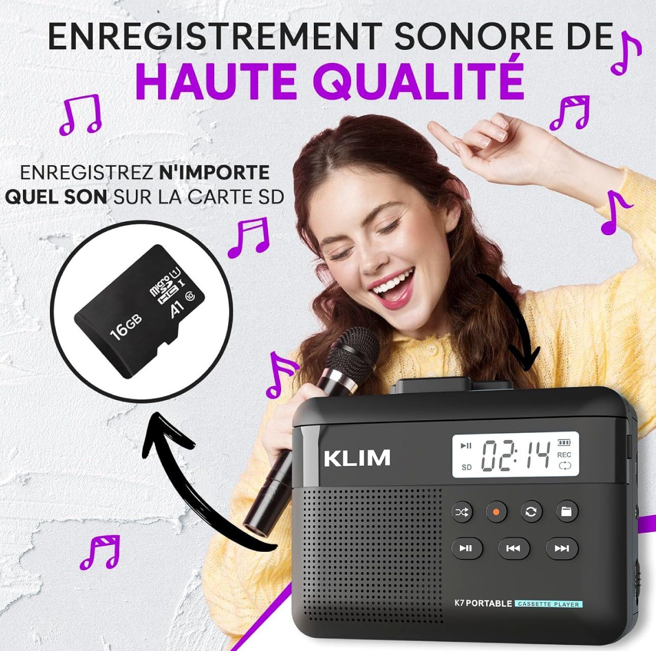 MON Avis sur le Baladeur Lecteur Cassette Audio KLIM K7 - Convertisseur Audio en MP3