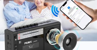 MON Test COMPLET de la Radio Portable PRUNUS J-360 avec Panneau Solaire Rechargeable