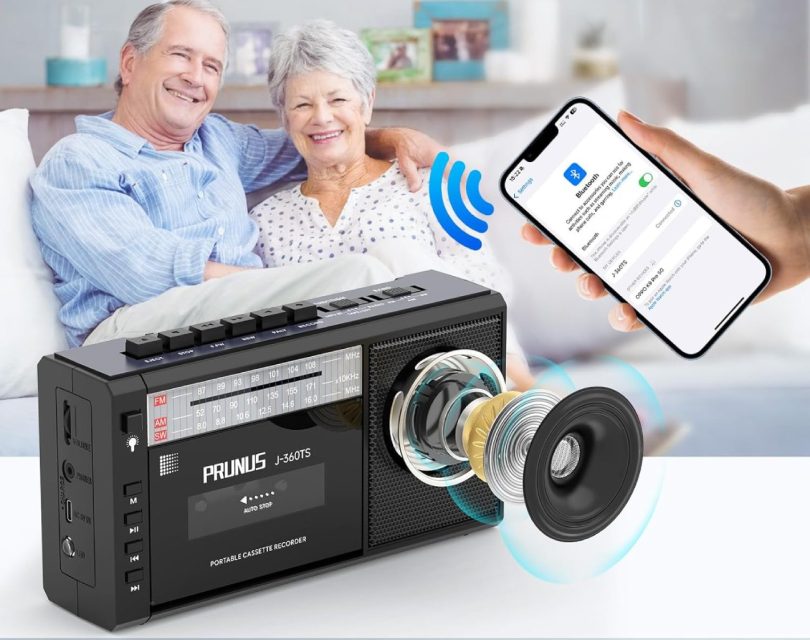 MON Test COMPLET de la Radio Portable PRUNUS J-360 avec Panneau Solaire Rechargeable