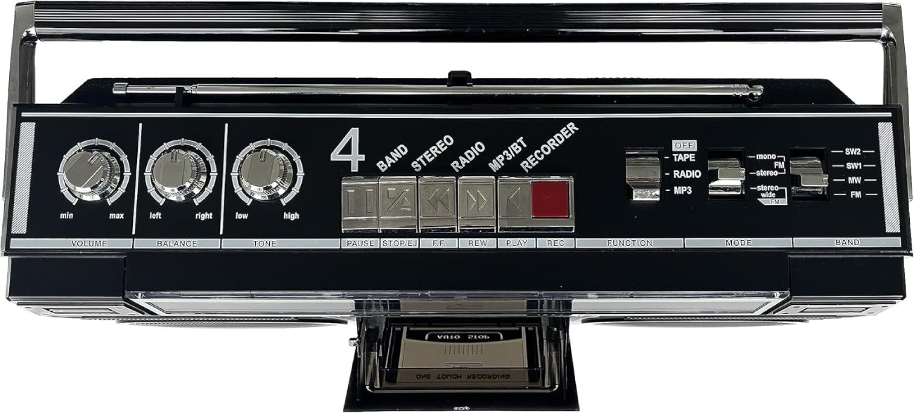 MON Test COMPLET du Radio Cassette Bluetooth Silva Schneider PCR 1980 BT