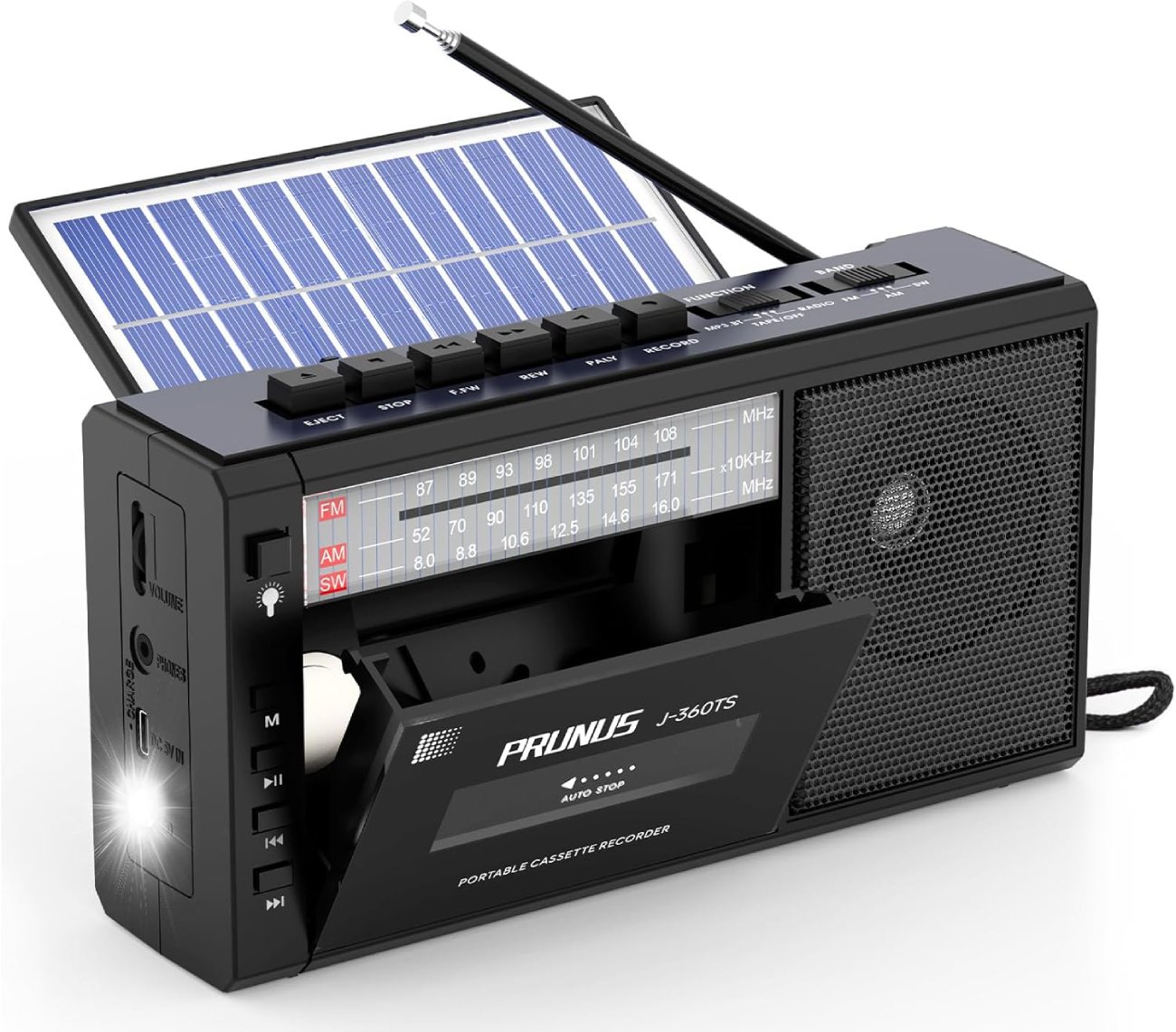 Présentation de la Radio Portable PRUNUS J-360