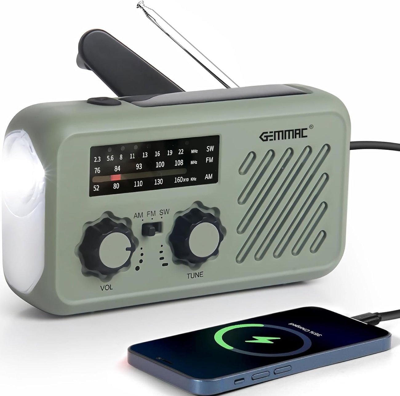 Présentation de la Radio Portable d'Urgence Gemmac