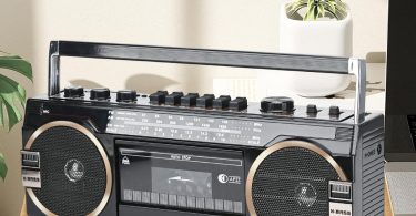 Radio Portable Rétro Lychee avec Lecteur et Enregistreur de Cassettes - MON Avis Complet