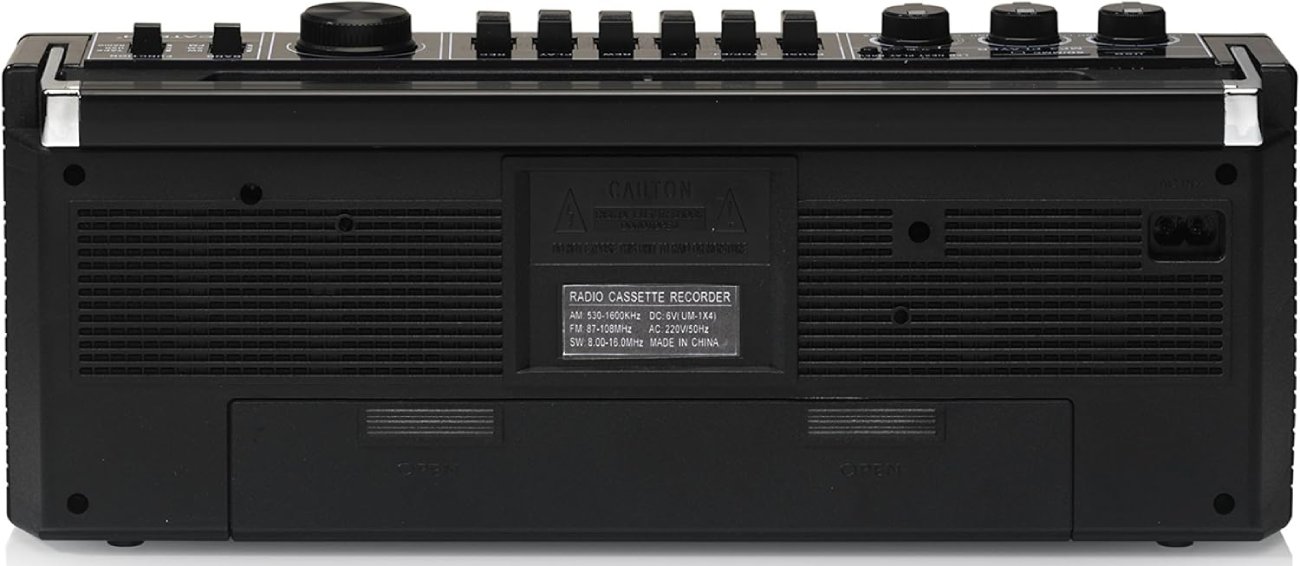 Test COMPLET de la Radio Cassettes Ricatech PR 1980 Ghetto Blaster Boombox - Maintenance et Préservation Long Terme
