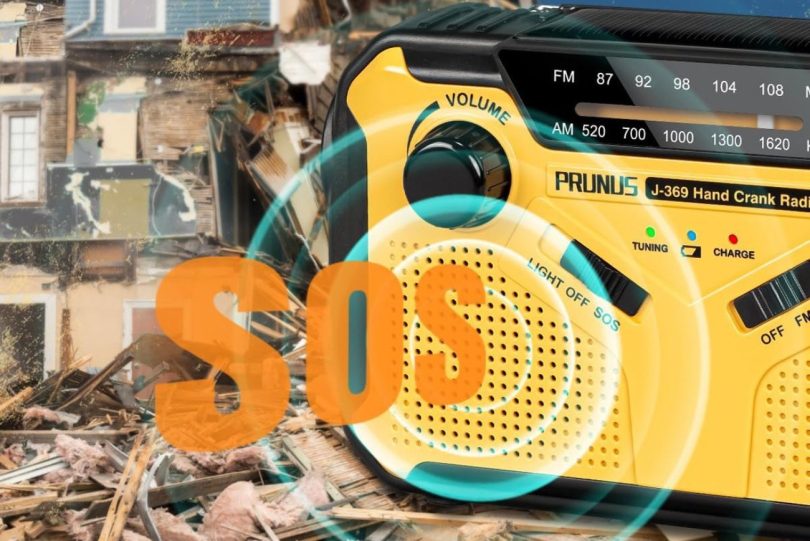 Test et Avis de la Radio Portable PRUNUS J-369 - Radio de Secours avec Rechargement Solaire